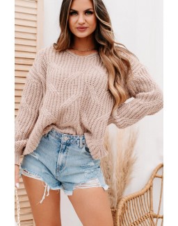 Knit Sweater (Beige)